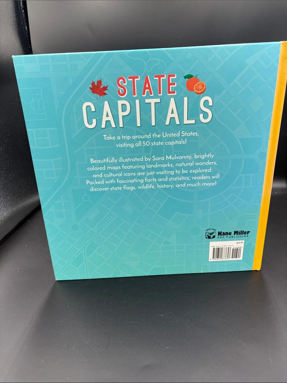 State Capitals Hardcover Book